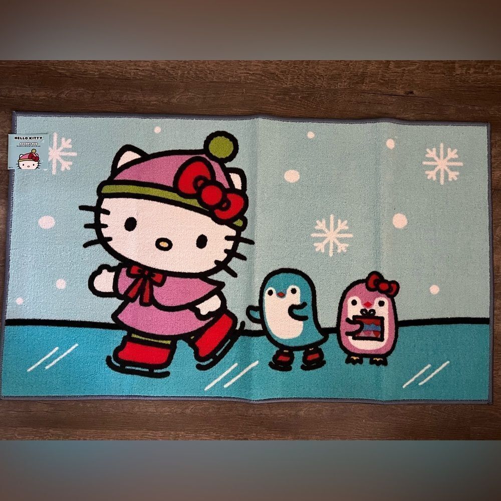 Hello Kitty‎ Winter Accent Rug